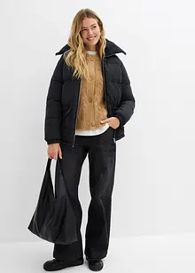 Steppjacke mit Teddykragen, bonprix