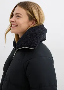 Steppjacke mit Teddykragen, bonprix