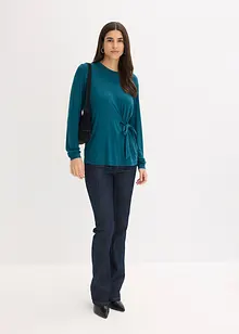 Langarmshirt aus softem Viskose-Mix, bonprix