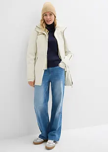 Longue parka en softshell extensible et déperlant, bonprix