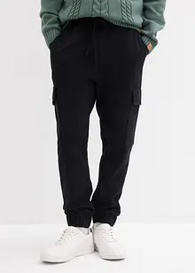Pantalon de jogging avec poches cargo, loose, bonprix