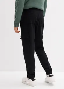 Pantalon de jogging avec poches cargo, loose, bonprix
