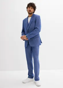 Costume 3 pièces avec gilet croisé, Regular, bonprix