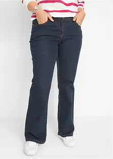 Indigo FEMME Jean Large Taille Haute, Long Et Délavé 3162228