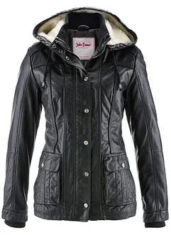 Lederimitat-Jacke, bonprix