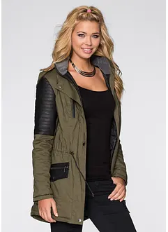 Parka à empiècements contrastants, bonprix
