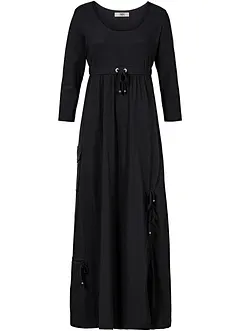 Shirt-Kleid mit 3/4-Ärmeln, bonprix