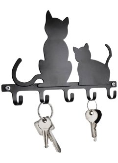 Schlüsselbrett mit Katzen-Motiv, bpc living bonprix collection