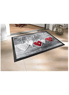 Tapis de protection motif cœurs, bonprix