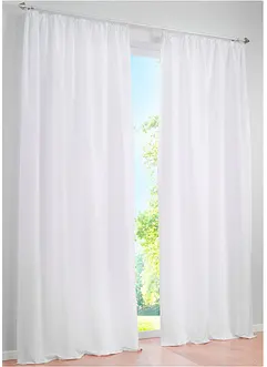 Vorhänge aus Microfaser (2er Pack), bonprix