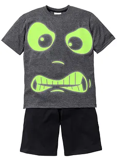Shorty (2-tlg. Set) "GLOW IN THE DARK", bonprix