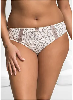 Lot de 3 slips à imprimé féminin, bonprix