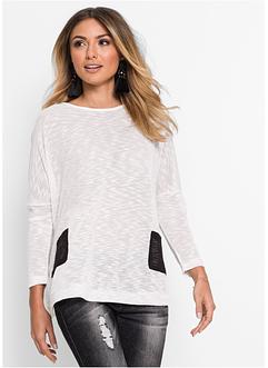 Oversized-Shirt aus Flammgarn, BODYFLIRT