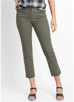 Pantalon extensible 7/8 avec fentes, bpc bonprix collection