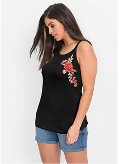 Top mit Stickerei, bonprix