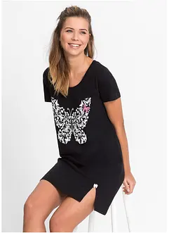 Chemise de nuit courte en coton, bonprix