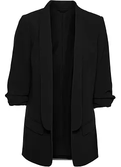 Longblazer mit drapierten Ärmeln, bonprix