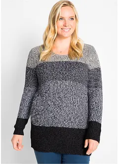 Pullover mit Streifenmuster, bonprix