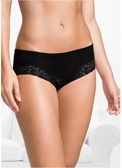 Panty mit Spitze (4er Pack), bonprix