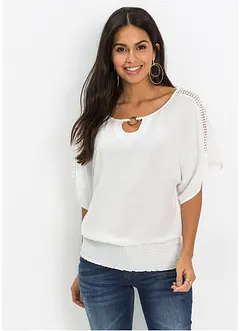 Blouse à dentelle, bonprix