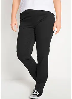 Pantalon à enfiler avec taille confortable, Straight, bonprix