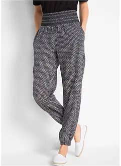 Pantalon sarouel froissé, bonprix