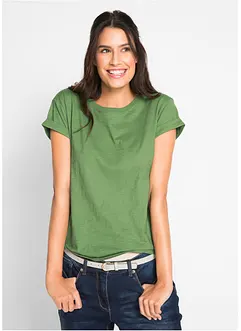 T-shirt boxy manches courtes, bonprix