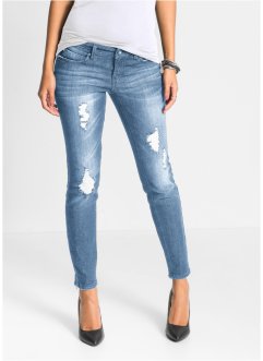 Stretch-Jeans mit Reißverschluss, BODYFLIRT