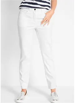 Jean stretch droit taille normale, longueur 7/8, bonprix