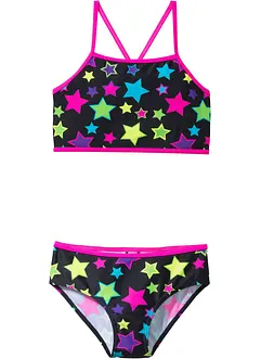 Mädchen Bikini aus recyceltem Polyamid (2-tlg. Set), bonprix