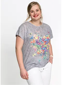 Shirt mit Schmetterlingsdruck, bonprix