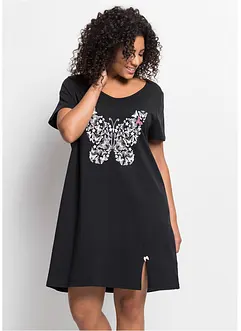 Chemise de nuit courte en coton, bonprix