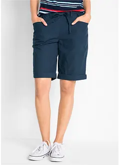 Bermuda en lin majoritaire, bonprix