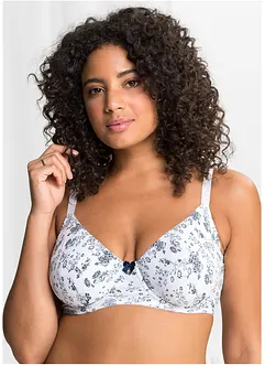 Lot de 3 soutiens-gorge coton à armatures, bonprix