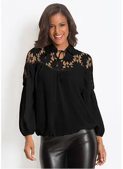 Bluse mit Kragen, bonprix