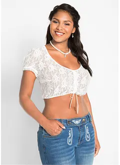 Dirndlbluse aus Spitze, bonprix