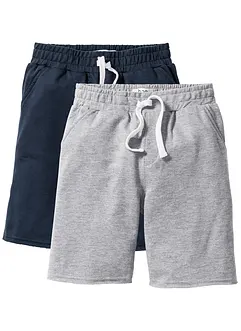 Sweat-Bermuda (2er Pack), bonprix