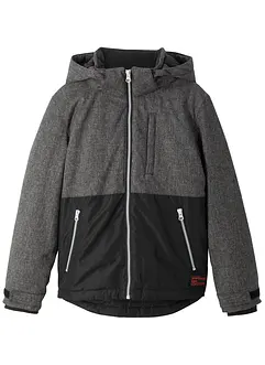 Gefütterte Winterjacke mit Kapuze, bonprix