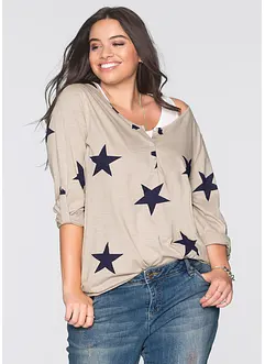 Shirt mit Sternenprint, bonprix