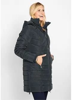 Veste longue matelassée, rembourrée, bonprix