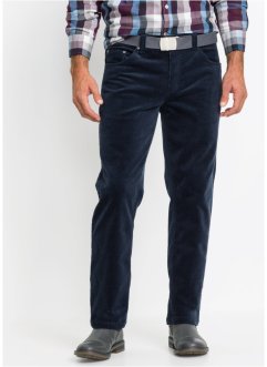 Pantalon en velours côtelé extensible Regular Fit Straight, bpc selection