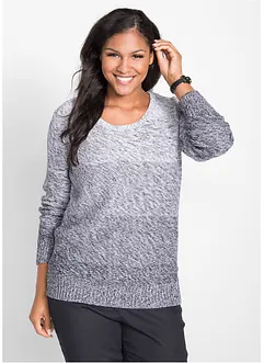 Grobstrick-Pullover mit Farbverlauf, bonprix