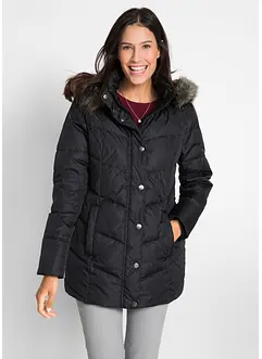 Steppjacke mit abnehmbarer Kapuze, bonprix