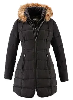 Steppjacke mit Kapuze, gefüttert, bonprix