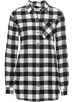 Flanell-Longbluse, John Baner JEANSWEAR
