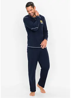 Pyjama 100% coton à manches longues, bonprix
