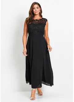 Abend-Maxikleid mit Spitze, bonprix