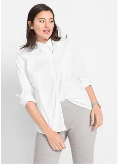 Stretchbluse, langarm, bonprix