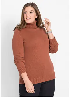 Pull à col roulé, bonprix