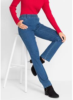 Lot de 2 pantalons extensibles à taille confortable, Straight, bpc bonprix collection